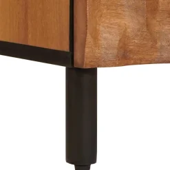 vidaXL Hoge kast Acacia Bruine Afwerking 40 x 33 x 110 cm