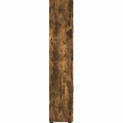 vidaXL Hoge kast FLORIN 60 x 35 x 182 cm Gerookt eiken Bewerkt hout