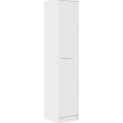 vidaXL Hoge kast Wit 35 x 39 x 168 cm