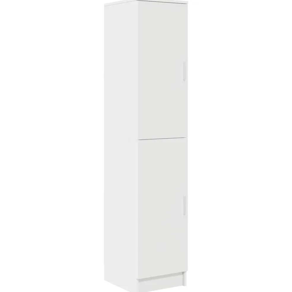 vidaXL Hoge kast Wit 35 x 39 x 168 cm