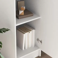 vidaXL Hoge kast Wit 35 x 39 x 168 cm