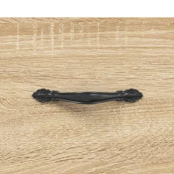 vidaXL Hoge kast 69,5x34x180 cm bewerkt hout sonoma eikenkleurig