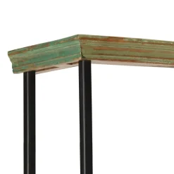 vidaXL Hoge kast 55x30x180 cm massief gerecycled hout