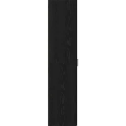 vidaXL Hoge kast Zwart Eiken 30 x 42,5 x 185 cm