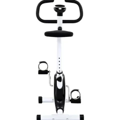 vidaXL Hometrainer met bandweerstand zwart