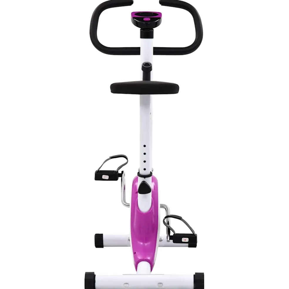 vidaXL Hometrainer met bandweerstand paars