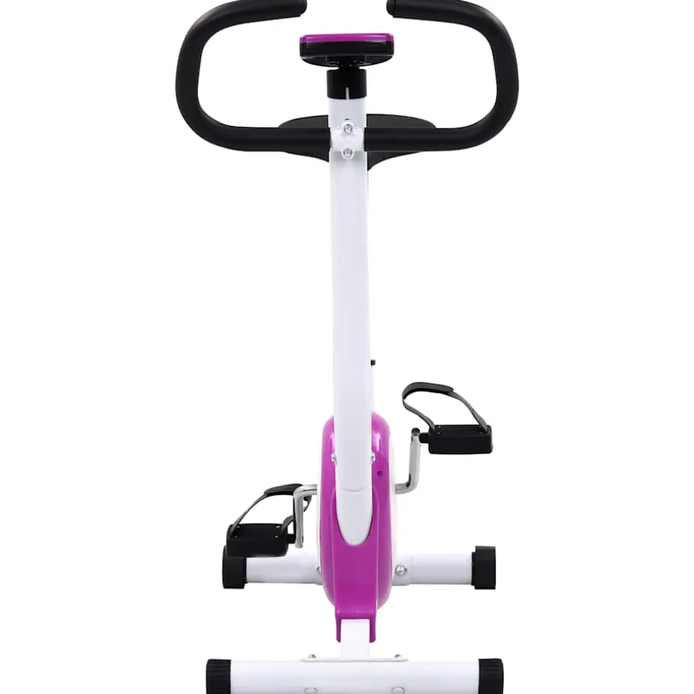 vidaXL Hometrainer met bandweerstand paars