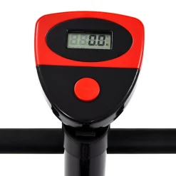 vidaXL Hometrainer met bandweerstand rood