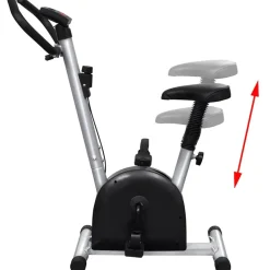 vidaXL Hometrainer met zadel