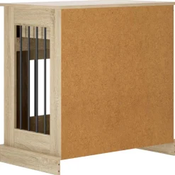 vidaXL Hond Bench Meubel Sonoma Eiken 80 x 47,5 x 80 cm Bewerkt hout