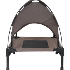 vidaXL Hondenbed Bruin 62 x 48 x 61 cm Staal