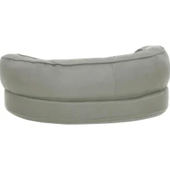 vidaXL Hondenbed ergonomisch linnen-look 60x42 cm grijs