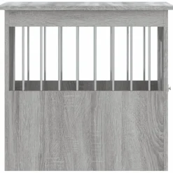vidaXL Hondenbench 45x62x59 cm bewerkt hout grijs sonoma