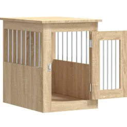 vidaXL Hondenbench 45x62x59 cm bewerkt hout sonoma eikenkleurig