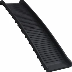 vidaXL Hondenhelling inklapbaar 155,5x40x15,5 cm zwart