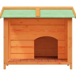 vidaXL Hondenhok 96x87x80,5 cm massief grenenhout bruin