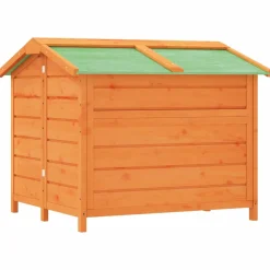 vidaXL Hondenhok 96x87x80,5 cm massief grenenhout bruin