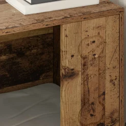 vidaXL Hondenhuis Oud hout 44 x 42 x 49 cm Bewerkt hout