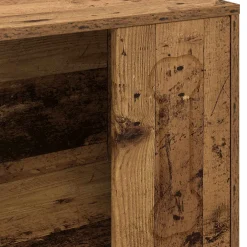 vidaXL Hondenhuis Oud hout 44 x 42 x 49 cm Bewerkt hout