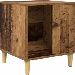 vidaXL Hondenhuis Oud hout 44 x 42 x 49 cm Bewerkt hout