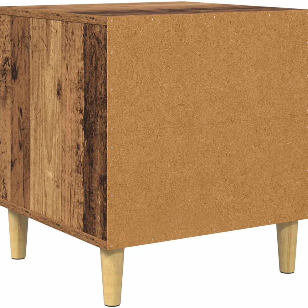 vidaXL Hondenhuis Oud hout 44 x 42 x 49 cm Bewerkt hout