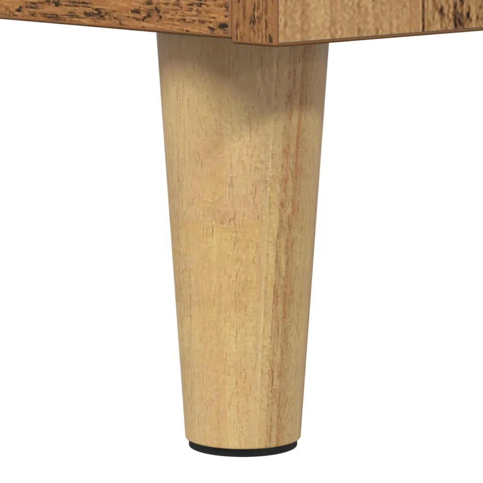 vidaXL Hondenhuis Oud hout 44 x 42 x 49 cm Bewerkt hout