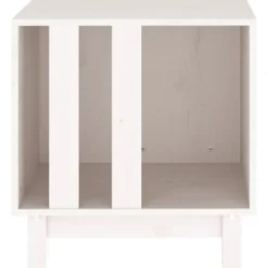 vidaXL Hondenhuis Wit 50 x 40 x 52 cm