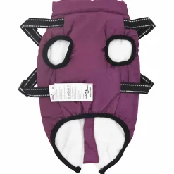 vidaXL Hondenjas Paars L24 Fleece en polyester