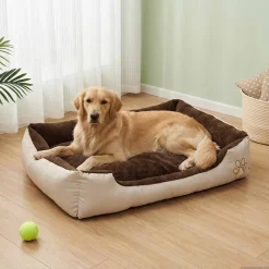 vidaXL Hondenmand bruin en Beige XXL