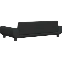 vidaXL Hondenmand 100x54x33 cm fluweel zwart
