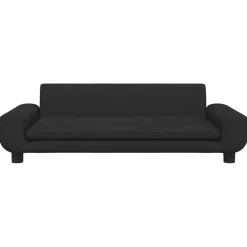 vidaXL Hondenmand 100x54x33 cm fluweel zwart