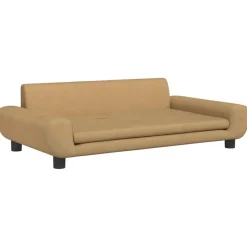 vidaXL Hondenmand 100x54x33 cm fluweel bruin