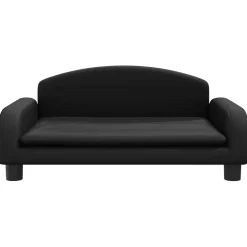 vidaXL Hondenmand 70x45x30 cm kunstleer zwart
