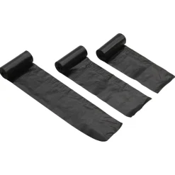 vidaXL Hondenpoepzakjes 750 st 30x20 cm polyetheen zwart