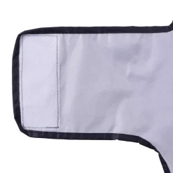 vidaXL Hondenregenjas met reflecterende strips polyester blauw XXS