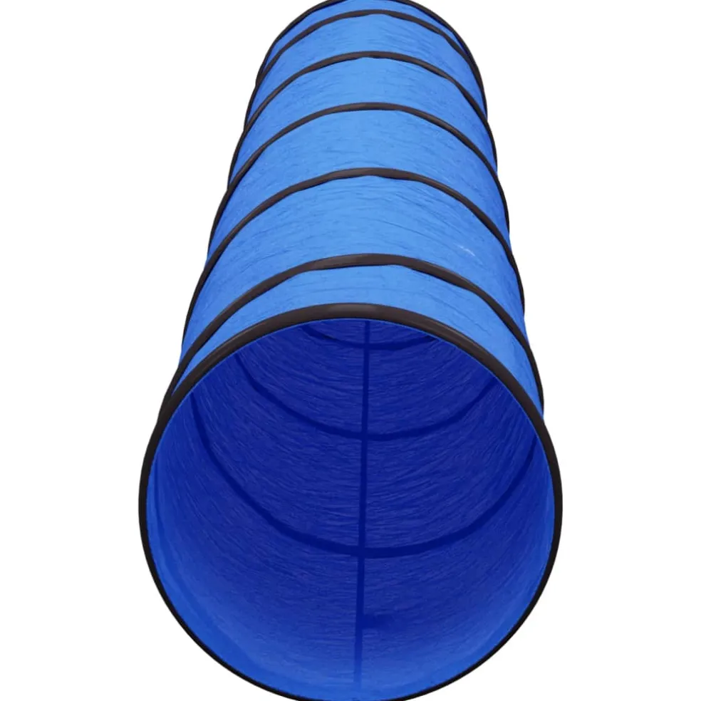 vidaXL Hondentunnel Ø 40 x 200 cm polyester blauw