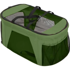 vidaXL Hondenwagen 2-laags inklapbaar 83x48x97 cm oxford stof groen