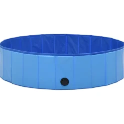 vidaXL Hondenzwembad inklapbaar 120x30 cm PVC blauw