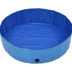 vidaXL Hondenzwembad inklapbaar 120x30 cm PVC blauw