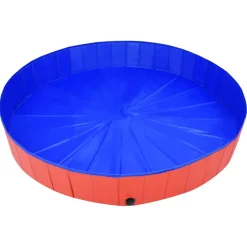 vidaXL Hondenzwembad inklapbaar 200x30 cm PVC rood