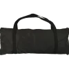 vidaXL Honkbalnet draagbaar 183x105x183 cm Polyester zwart en rood