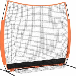 vidaXL Honkbaloefennet Zwart 250 x 106,5 x 210 cm Polyester