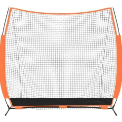 vidaXL Honkbaloefennet Zwart 250 x 106,5 x 210 cm Polyester