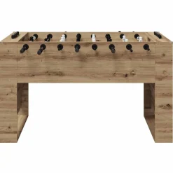 vidaXL Honkbaltafel Artisan Eik 146,5 x 74 x 85 cm Bewerkt hout