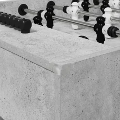 vidaXL Honkbaltafel Beton Grijs 125 x 60,5 x 80 cm Bewerkt hout