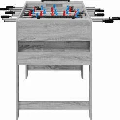 vidaXL Honkbaltafel Grijze Sonoma 125 x 60,5 x 80 cm Bewerkt hout