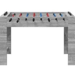 vidaXL Honkbaltafel Grijze Sonoma 125 x 60,5 x 80 cm Bewerkt hout