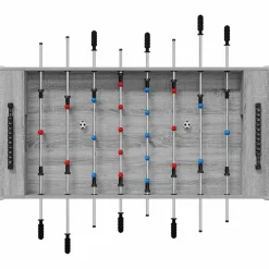 vidaXL Honkbaltafel Grijze Sonoma 125 x 60,5 x 80 cm Bewerkt hout