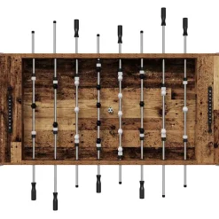 vidaXL Honkbaltafel Oudhout 146,5 x 74 x 85 cm Bewerkt hout