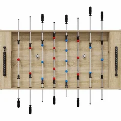 vidaXL Honkbaltafel Sonoma Eiken 125 x 60,5 x 80 cm Bewerkt hout